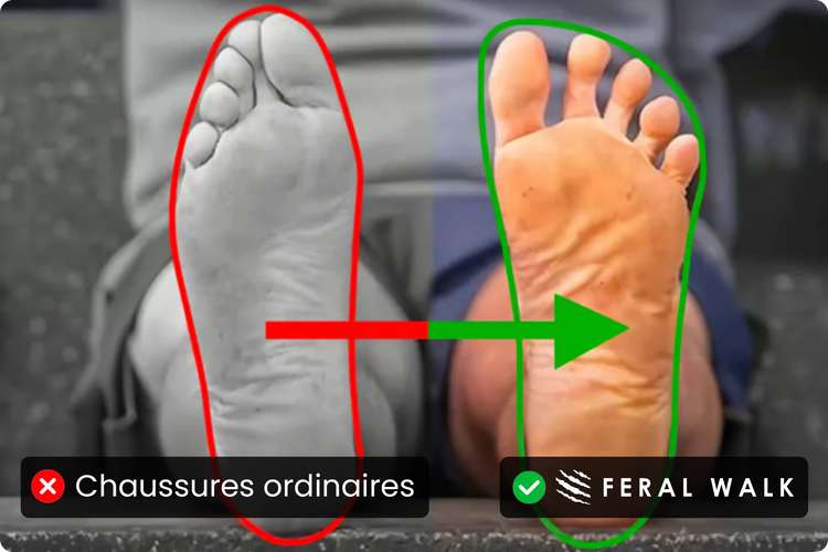 Chaussures pieds nus Feral Walk Rivera